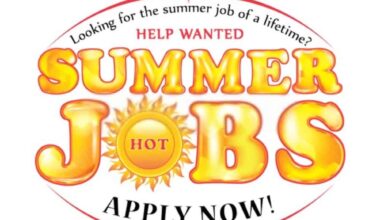 Summer jobs